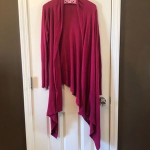 Pink Long Sleeve Cardigan